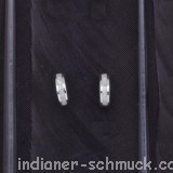 Navajo Ohrringe aus Sterlingsilber