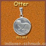 Indianeramulett, Sternzeichen Otter (Wassermann)