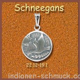 Indianeramulett, Sternzeichen Schneegans (Steinbock)