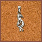 Schmuck Ketteanhnger Kokopelli klein