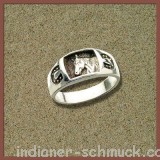 Schner Ring fr Pferdeliebhaber Indianerschmuck