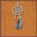 Indianerschmuck Kettenanhnger Traumfnger gro